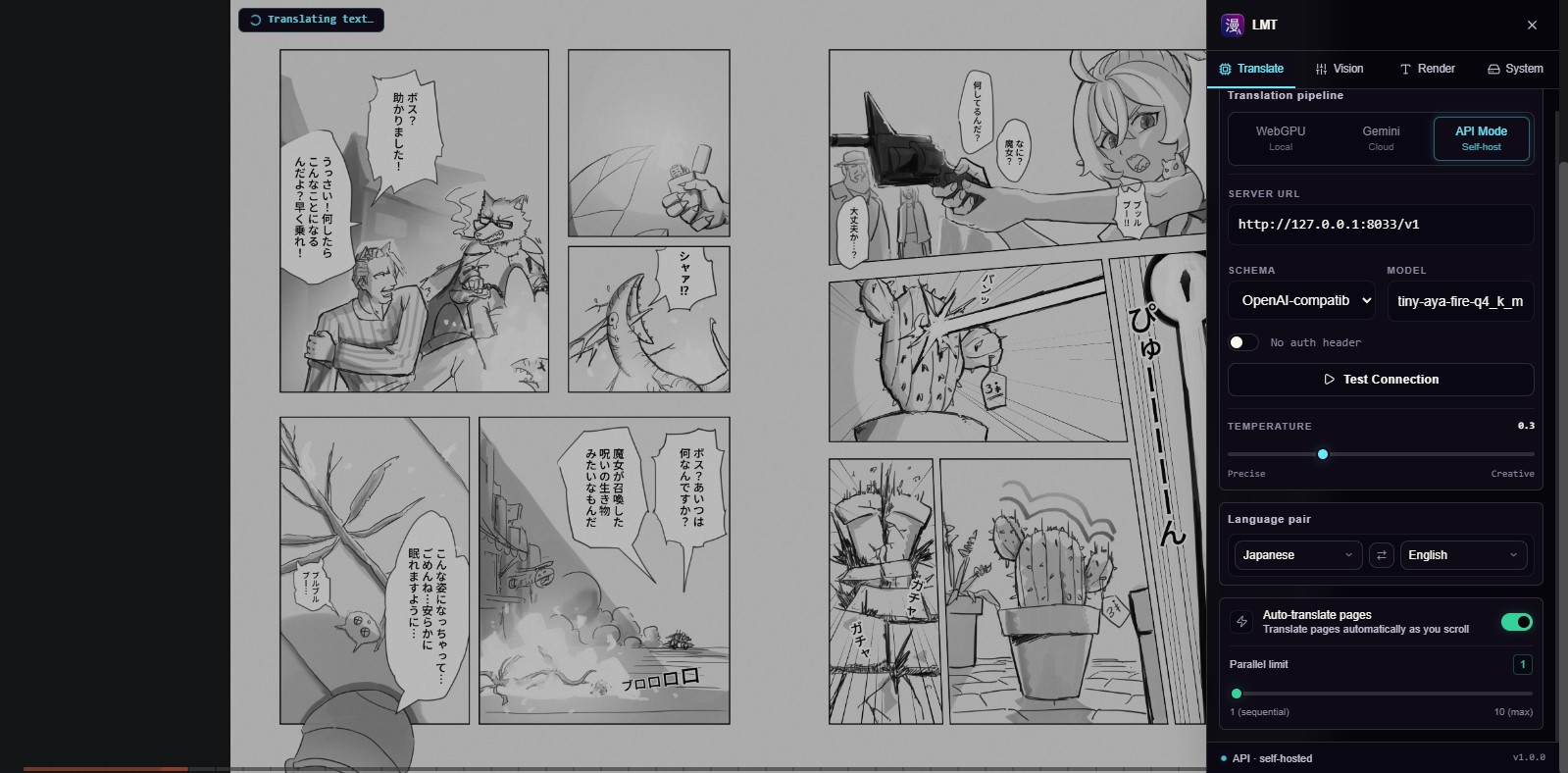 Hands-Free Chapter Auto-Translate